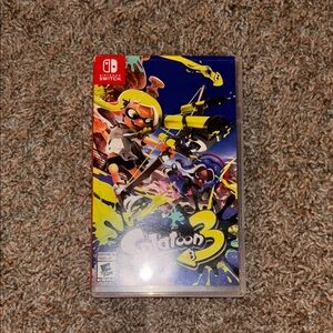 Nintendo Splatoon 3 Game - Blue and Yellow